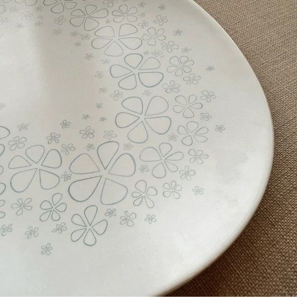 Vintage Mid Century Fostoria Melamine Melmac Serving Platter Fashion Flair 50’s